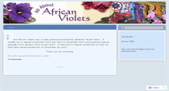 Desktop Screenshot of allaboutafricanviolets.com